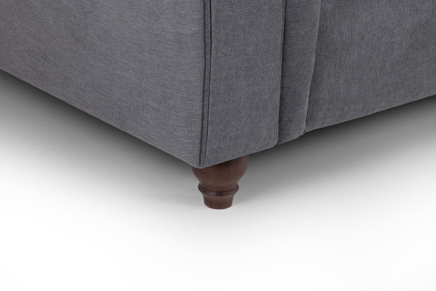Windsor Fullback Sofa Grey Large Corner