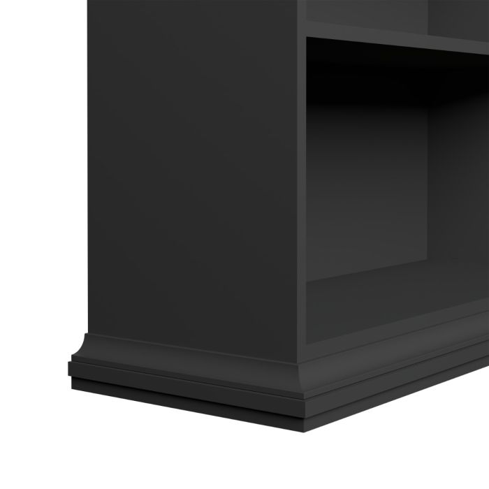 Chatsworth Low Bookcase in Matt Grey