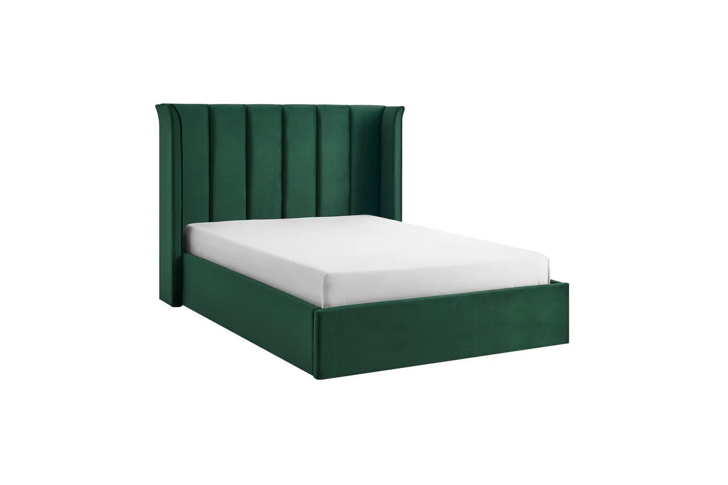 Pumford Double Storage Bed Emerald Green