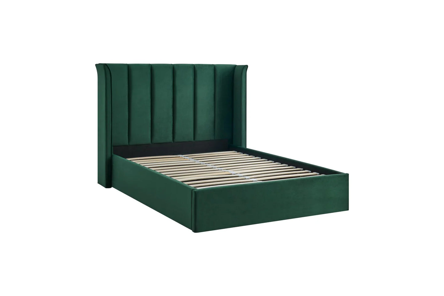 Pumford Double Storage Bed Emerald Green
