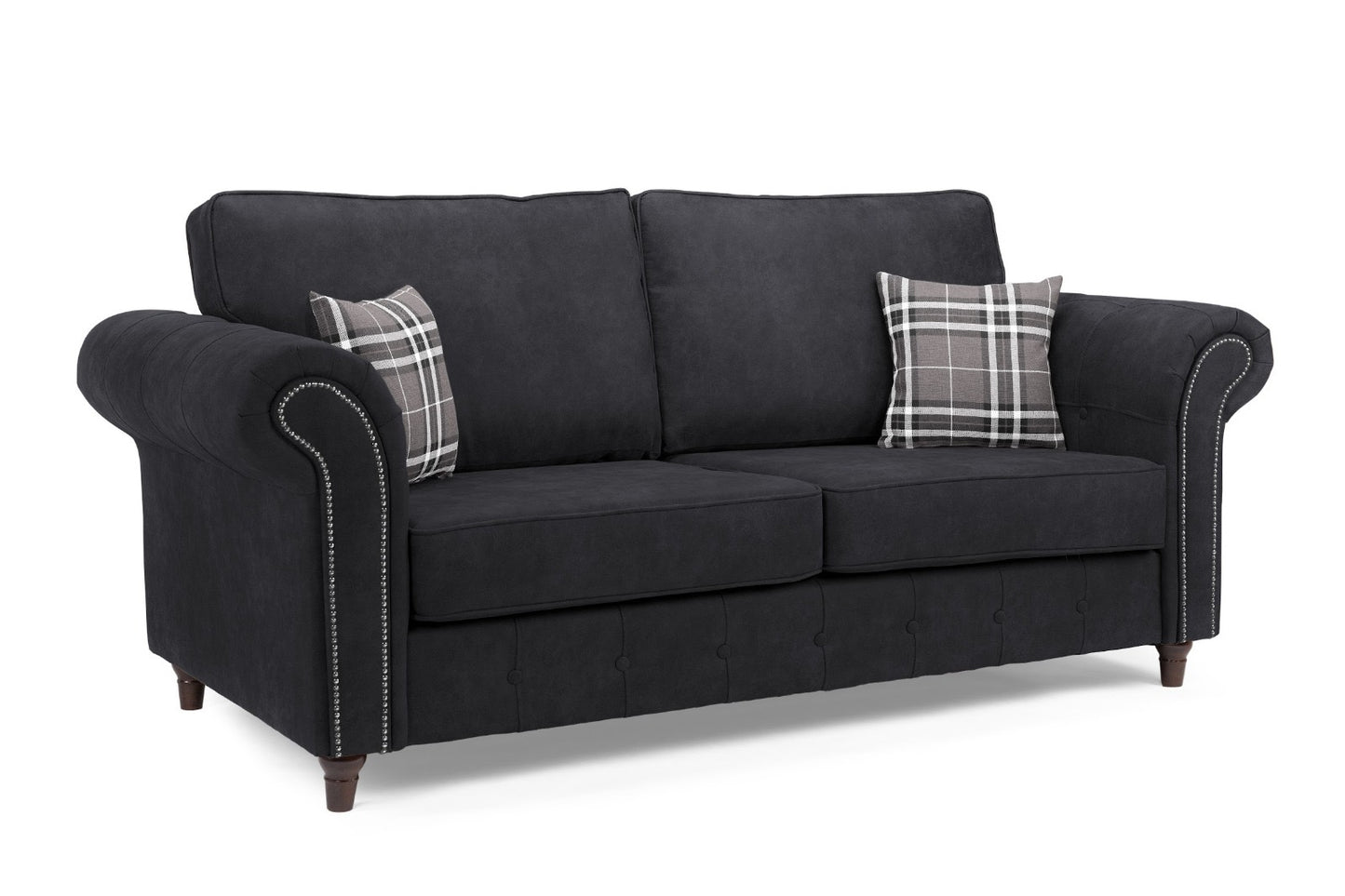 Oakland Charcoal 3 Seater Sofa
