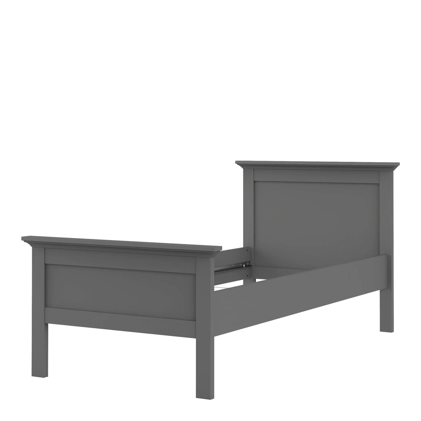 Chatsworth Single Bed Matt Grey