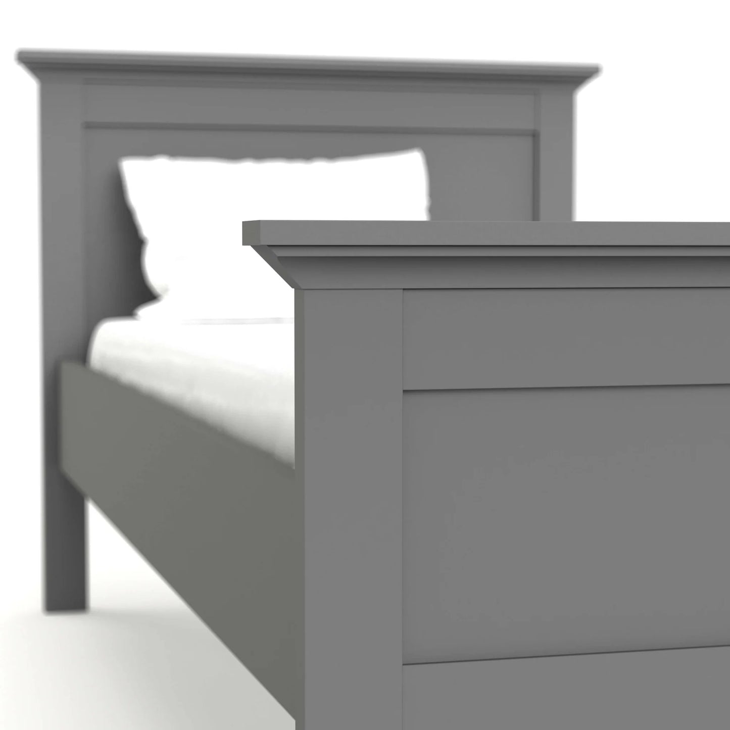 Chatsworth Single Bed Matt Grey