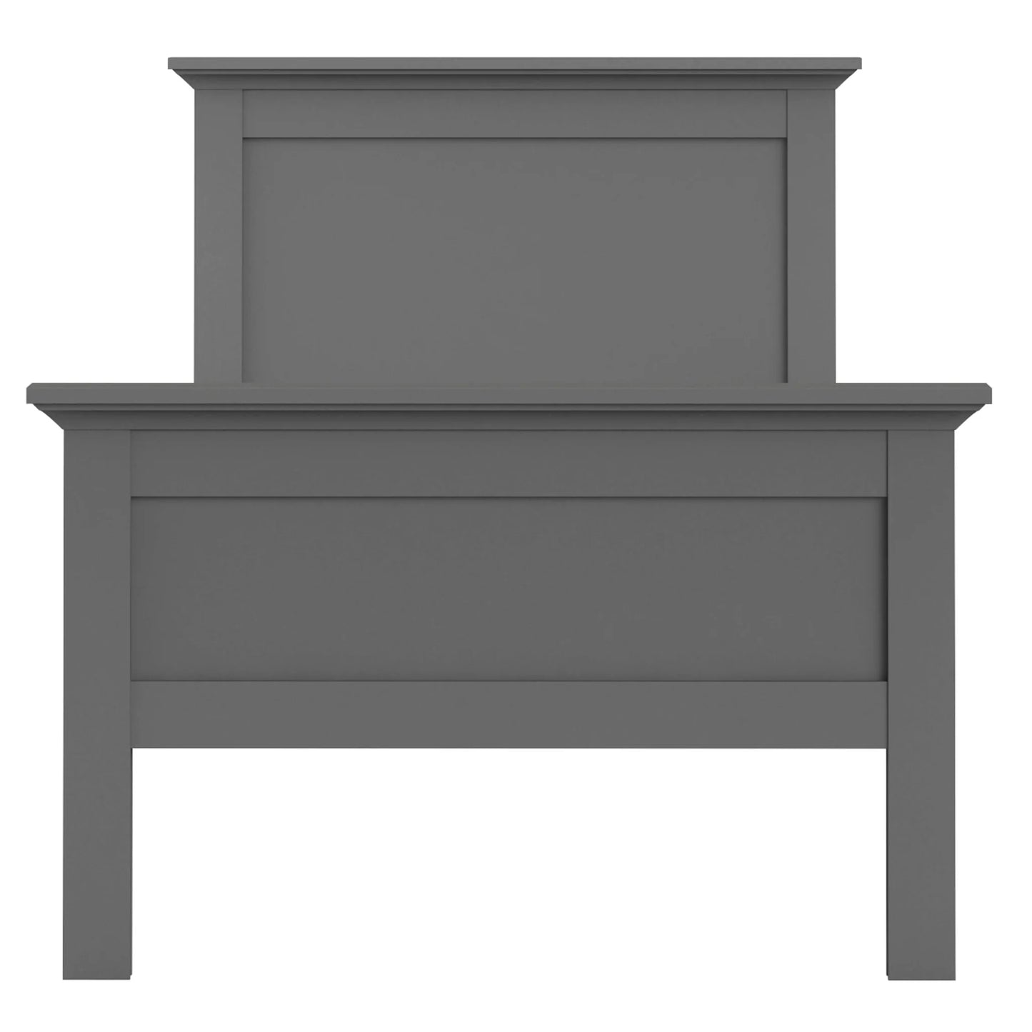 Chatsworth Single Bed Matt Grey