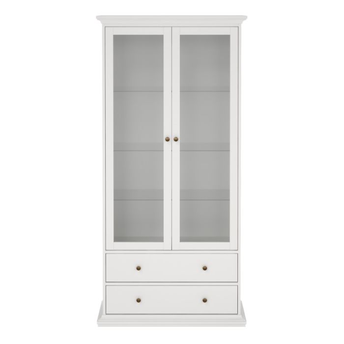 Chatsworth China Cabinet In White