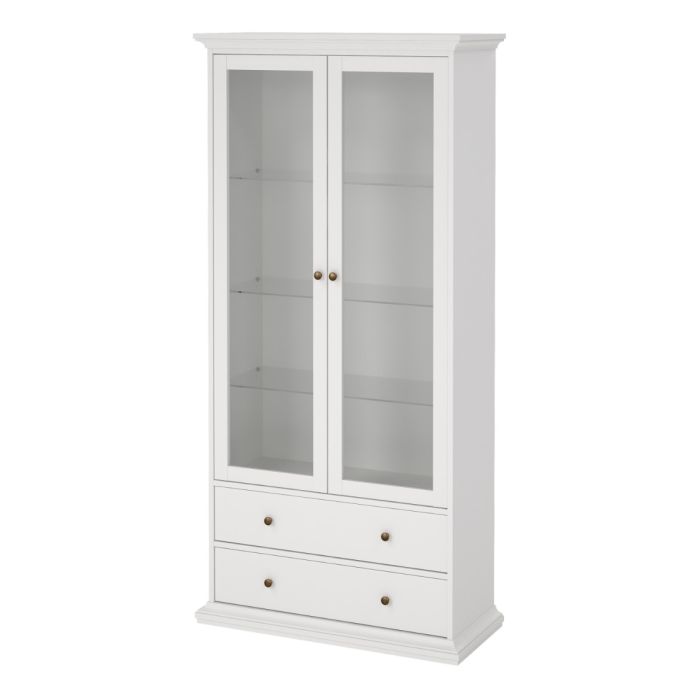 Chatsworth China Cabinet In White