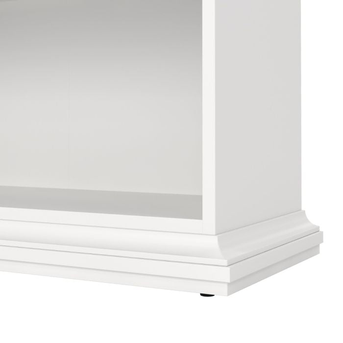 Chatsworth Tall Bookcase White