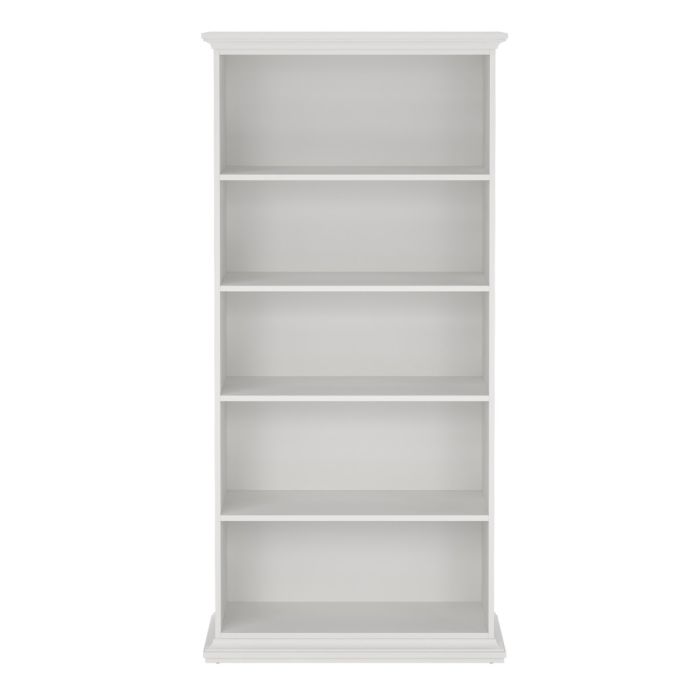 Chatsworth Tall Bookcase White