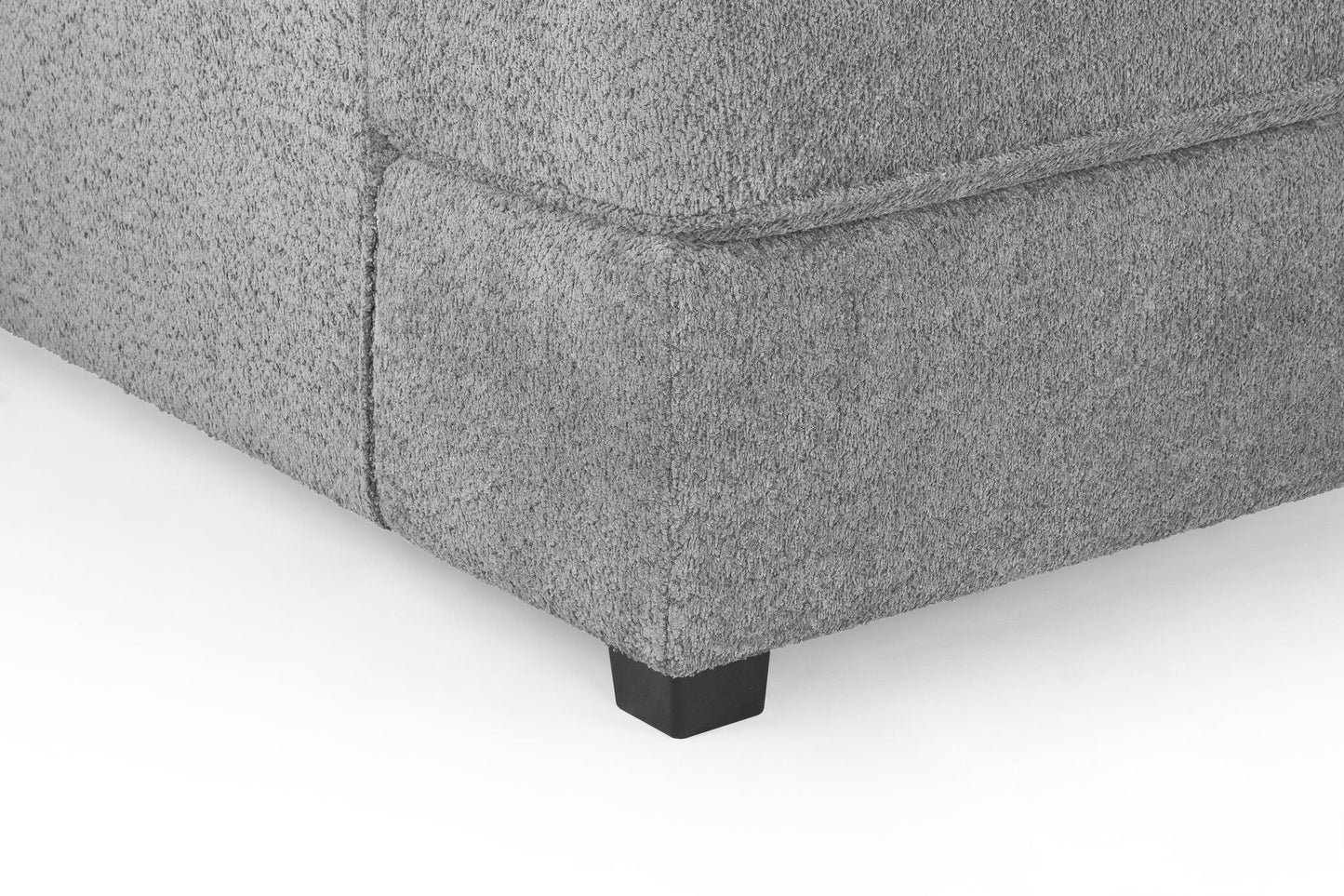 Carnaby Sofa Boucle Grey U Shape Corner