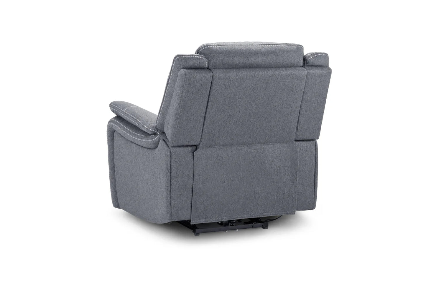 Grey Fabric Harold Tech Electric Reclining Armchair