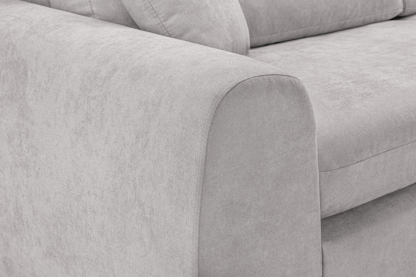 Winnie Cinema Sofa Light Grey Universal Corner
