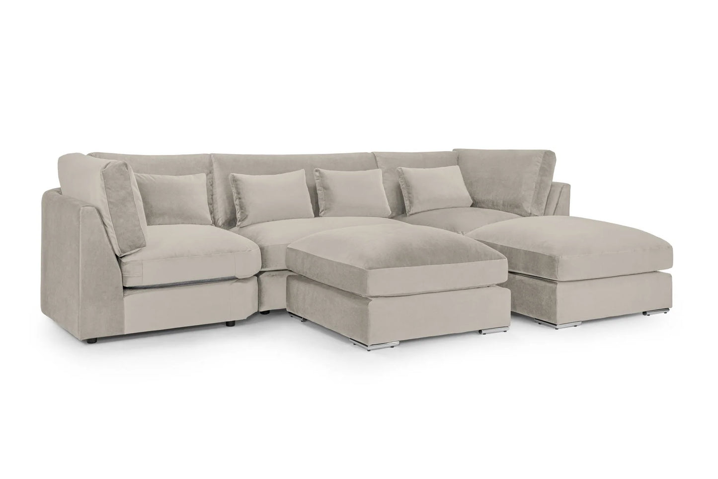 Belgravia Sofa Beige U Shape Corner