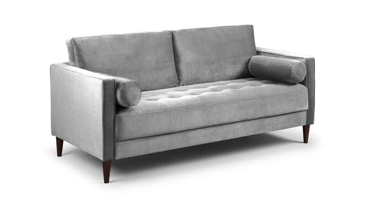 Harper Sofa Plush Grey 3 Seater