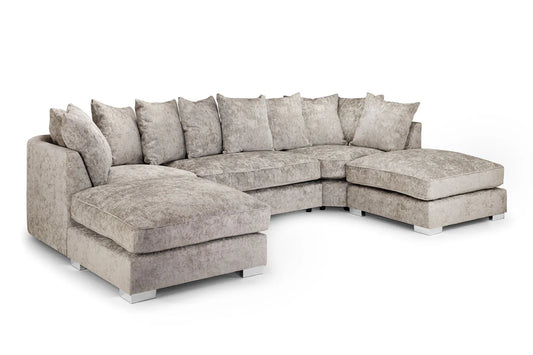 Bishop Scatterback Sofa Truffle U Shape Corner