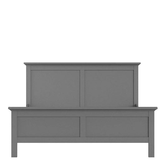 Chatsworth Kingsize Bed Matt Grey